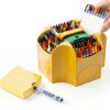 Crayola 152 Count Crayon Set Metal Case Kids-8