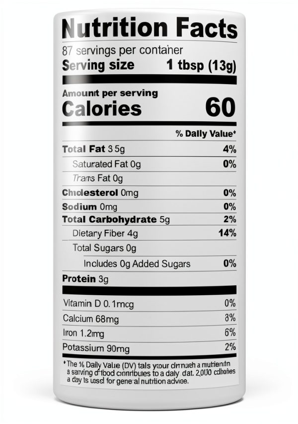 Organic Black Chia Seeds Anthonys USDA GlutenFree-2