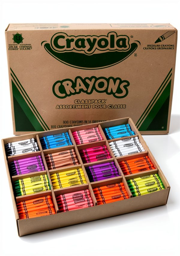 Crayola Classpack Crayons Bulk 16 Colors Teacher Supplies-1
