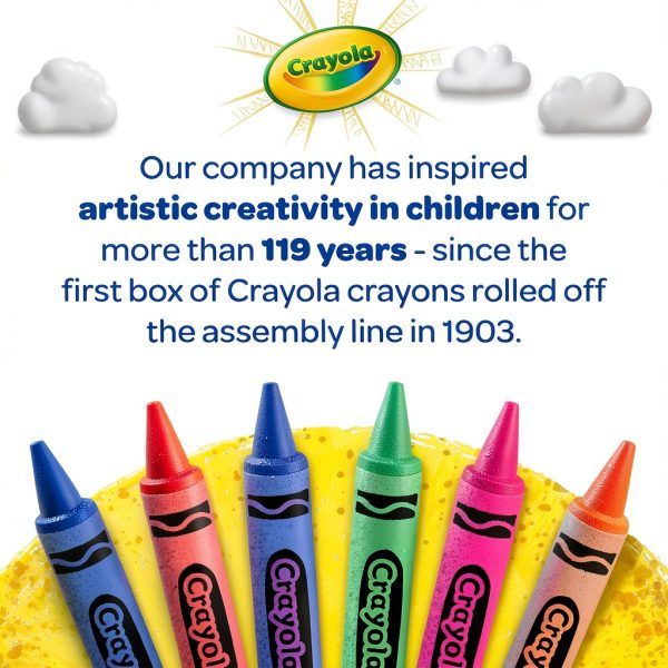 Crayola Toddler Crayons Large Palm Grasp Washable-7