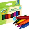 Crayola Jumbo Crayons Easy Grip Toddler Art Supplies-1