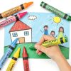 Officygnet Kids Crayons Natural Wax Chunky Grip Toddler Art-1