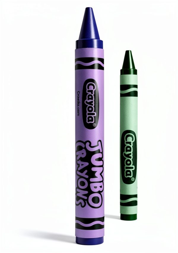 Crayola Jumbo Crayons 16 Count Toddler Grip Assorted Colors-7