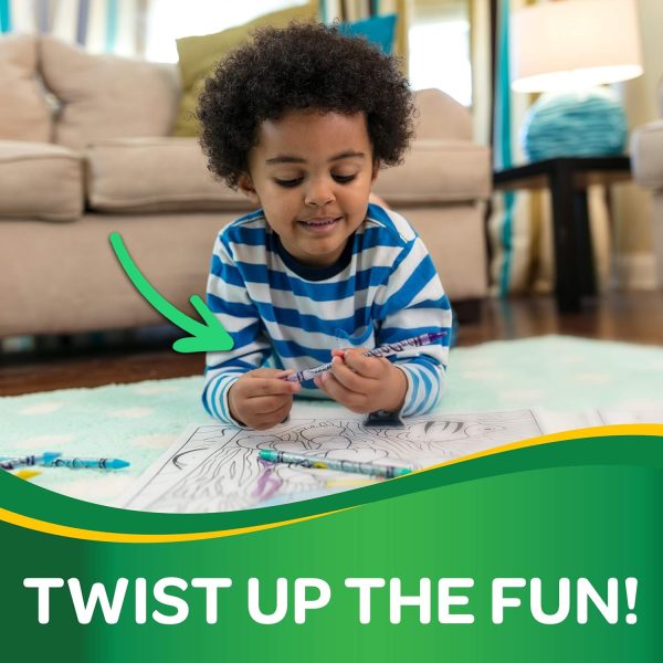 Crayola Twistable Crayons 12 Pack Kids Plastic-5