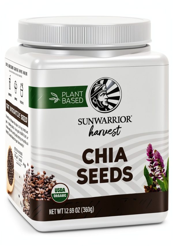 Sunwarrior Chia Seeds Organic Superfood Fiber Omega3-0