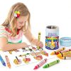 Officygnet Kids Crayons Natural Wax Chunky Grip Toddler Art-4