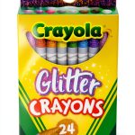 Crayola Sparkle Crayons 24 Count Kids Art Supplies-0