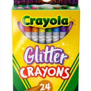 Crayola Sparkle Crayons 24 Count Kids Art Supplies-0