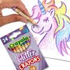 Crayola Sparkle Crayons 24 Count Kids Art Supplies-4