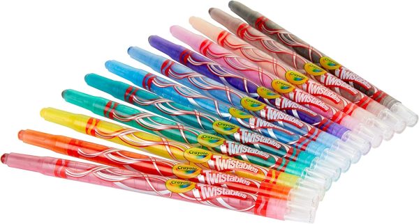 Crayola Twistable Crayons 12 Pack Kids Plastic-3