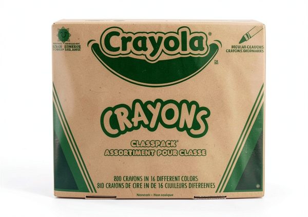 Crayola Classpack Crayons Bulk 16 Colors Teacher Supplies-0