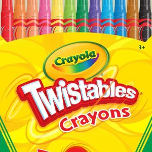 Crayola Twistable Crayons 12 Pack Kids Plastic-0