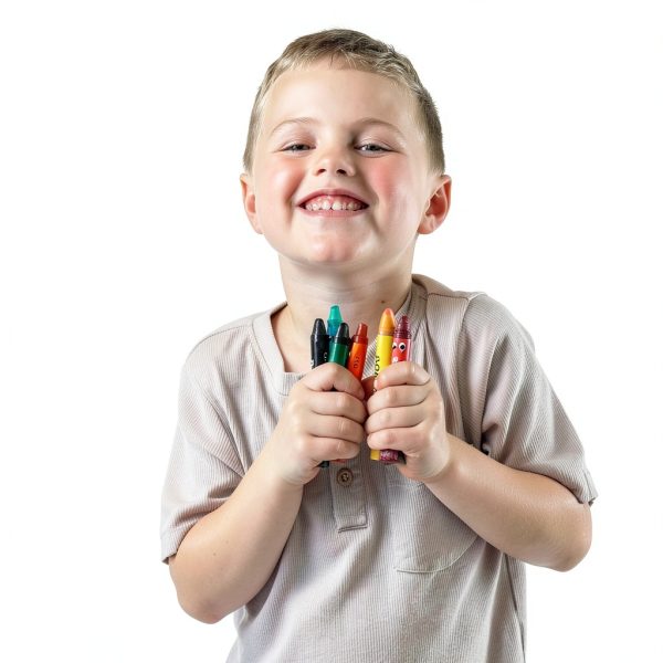 Honeysticks Jumbo Beeswax Crayons 24 Pack Non Toxic Kids-3