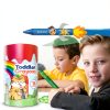 ZENO Toddler Crayons Natural Wax Washable 16 Colors-4