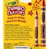 Crayola Jumbo Crayons 16 Count Toddler Grip Assorted Colors-1
