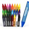 FUMILE Jumbo Crayons Non Toxic Washable for Toddlers 1-3-2