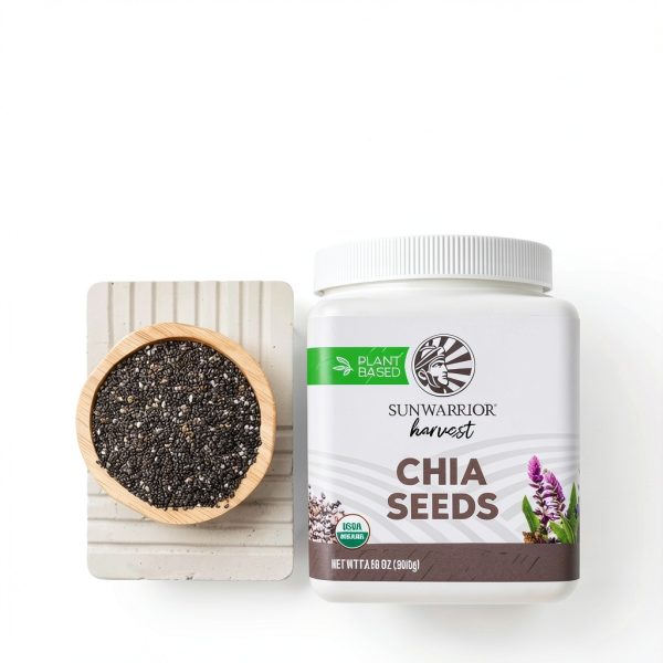 Sunwarrior Chia Seeds Organic Superfood Fiber Omega3-3