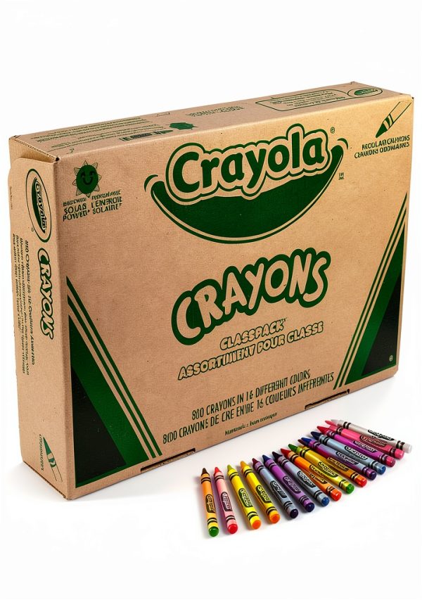 Crayola Classpack Crayons Bulk 16 Colors Teacher Supplies-5
