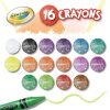 Crayola Jumbo Crayons 16 Count Toddler Grip Assorted Colors-2