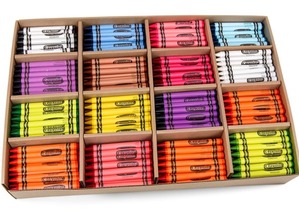 Crayola Classpack Crayons Bulk 16 Colors Teacher Supplies-4