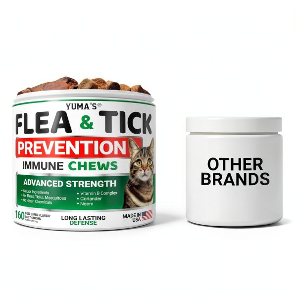 Yuma's Flea Tick Chews for Cats Natural Defense-4