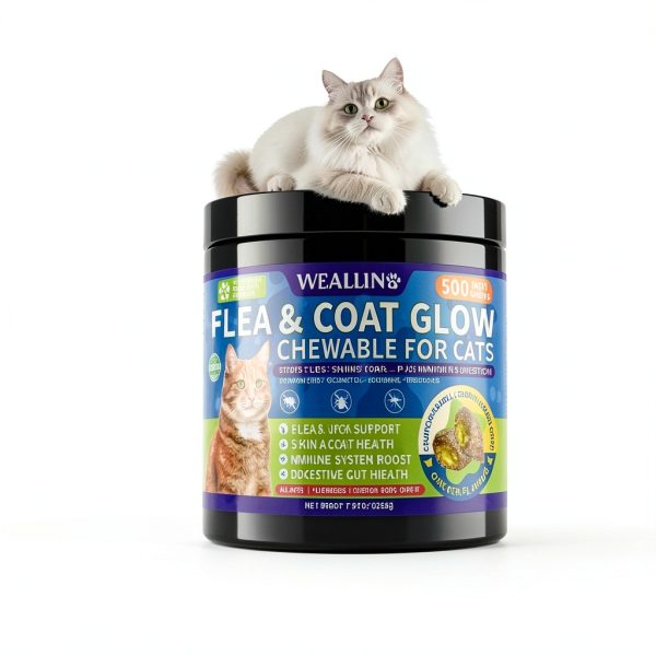 Cat Flea Chews WEALLIN Natural Tick Protection-8