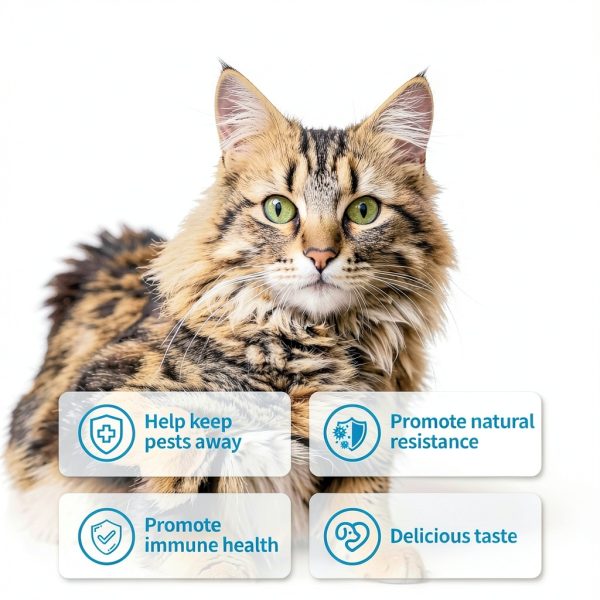Cat Flea Tick Chews ColEaze Natural Coconut Oil-2