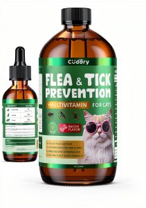 Cudory Oral Flea & Tick Drops for Dogs and Cats Natural Herbal Formula-0