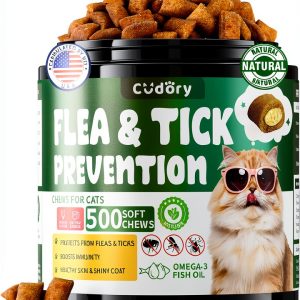 Cudory Cat Flea Drops Prevention & Coat Nourishment-0