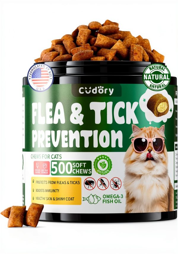 Cudory Cat Flea Drops Prevention & Coat Nourishment-0