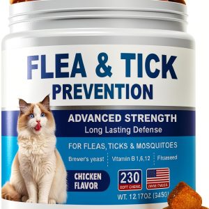 Cat Flea Tick Chews ColEaze Natural Coconut Oil-0
