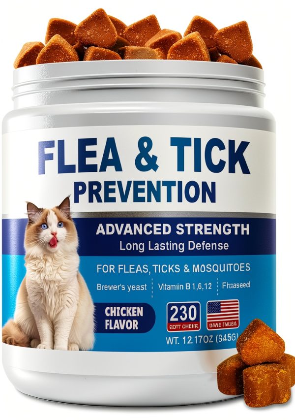 Cat Flea Tick Chews ColEaze Natural Coconut Oil-0