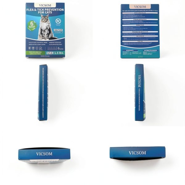 VICSOM Cat Flea Drops Fast Acting 30 Day Protection-6