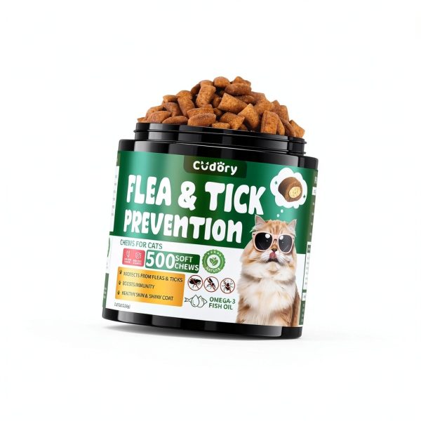 Cudory Cat Flea Drops Prevention & Coat Nourishment-6