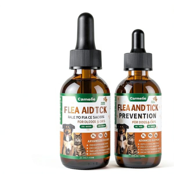 Carmelie Flea Tick Drops Pet Supplement Bacon-7