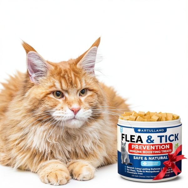 Artullano Cat Flea Chew Daily Support for Cats-1