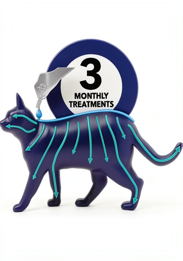 Hartz Flea Tick Drops for Cats 032700156848 3‑Month Mosquito Repellent-4