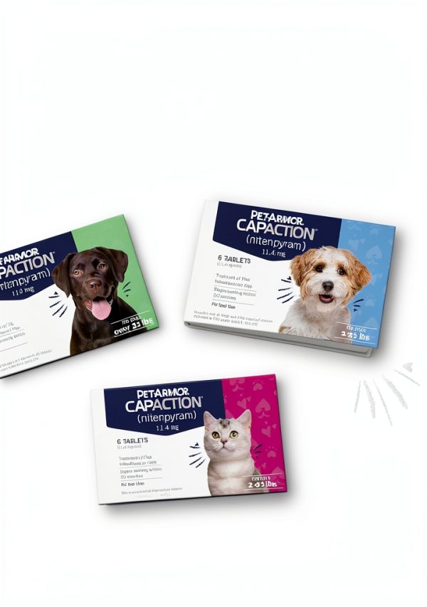 Cat Flea Pills Vetio CAPACTION 6-Dose Fast-Acting Treatment for Cats-7