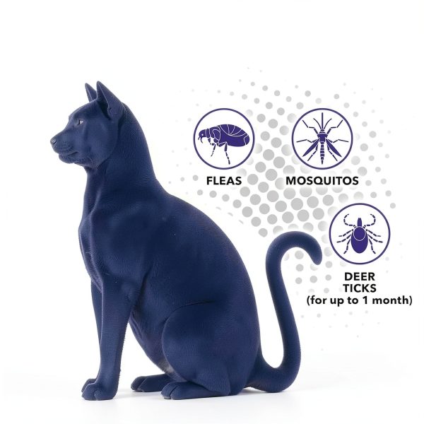 Hartz Flea Tick Drops for Cats 032700156848 3‑Month Mosquito Repellent-3