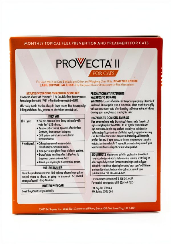 CAP IM Supply Cat Flea Drops 4‑Week Waterproof Treatment for Large-6