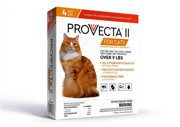 CAP IM Supply Cat Flea Drops 4‑Week Waterproof Treatment for Large-3