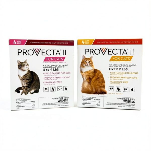 CAP IM Supply Cat Flea Drops 4‑Week Waterproof Treatment for Large-5