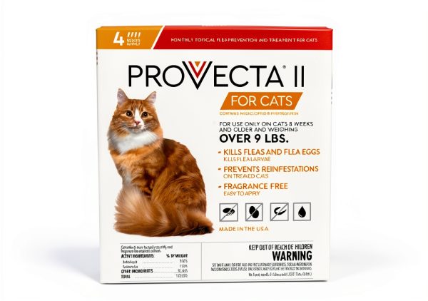 CAP IM Supply Cat Flea Drops 4‑Week Waterproof Treatment for Large-0