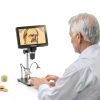 Digital Microscope TOMLOV DM9 Pro 7in IPS Screen 16MP 1200X-7