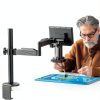 Autofocus 4K HDMI Microscope by Elikliv – 10.1" IPS Screen, Flex Arm-4