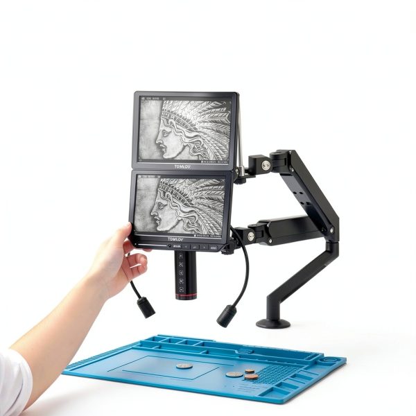 TOMLOV Autofocus 4K Microscope TM4KAF Flex 8 inch HDMI with 52MP-5