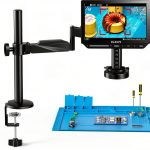 Autofocus 4K HDMI Microscope by Elikliv – 10.1" IPS Screen, Flex Arm-0