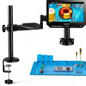 Autofocus 4K HDMI Microscope by Elikliv – 10.1" IPS Screen, Flex Arm-0