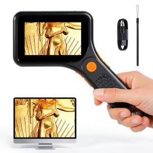 Microscope Ashfly 3.0" IPS Screen 500X Pocket USB Microscope-0