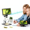Elikliv EDM9 Max Digital Microscope: 20MP 10.1" 1500X HD IPS HDMI Coin Microscope Magnifier for Error Coins with Screen & Light, LCD Soldering Microscopes for Adults, PC/TV View, 64GB-5